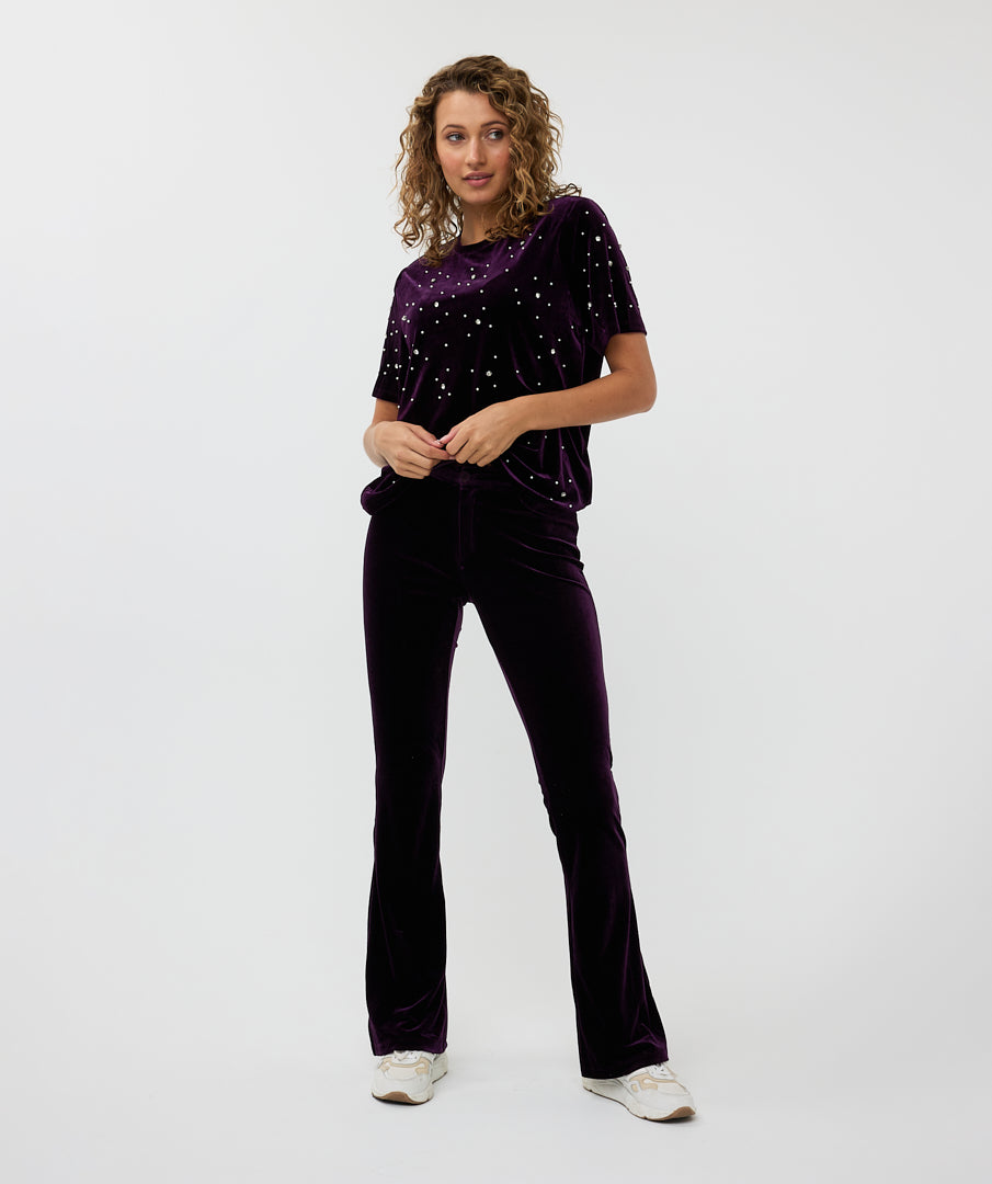 Velour Trouser