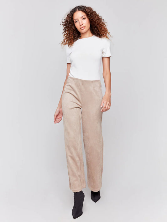 Faux Suede Pant