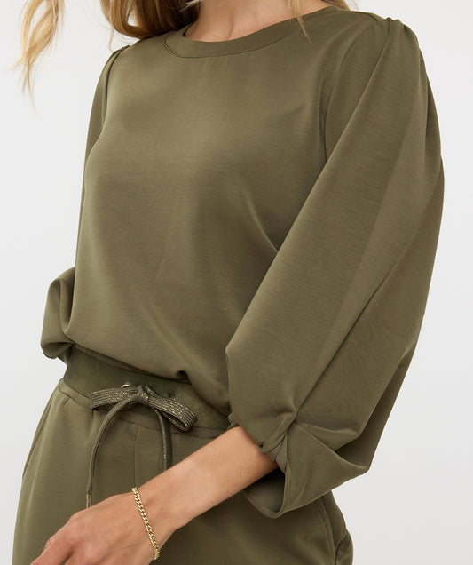 Modal Twist Sleeve Top