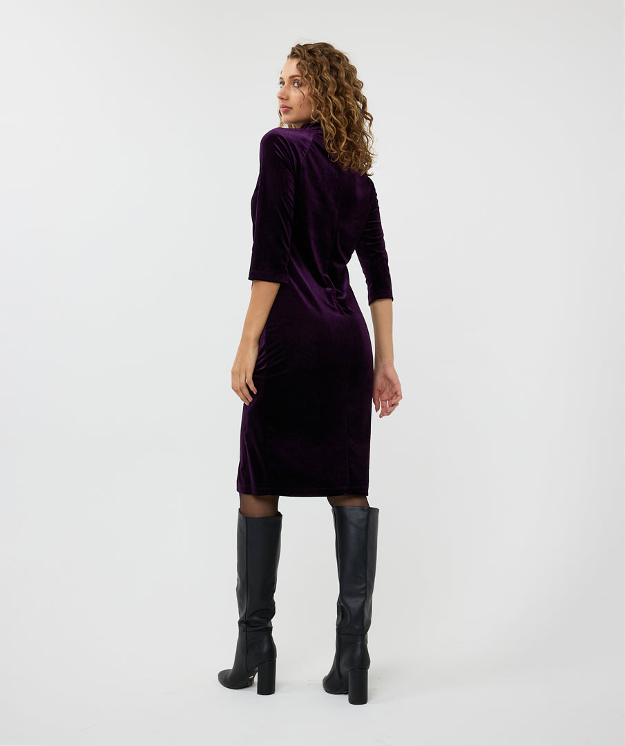 Velour Dress