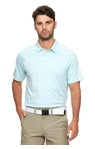 Wheaton Dot Print Performance Polo