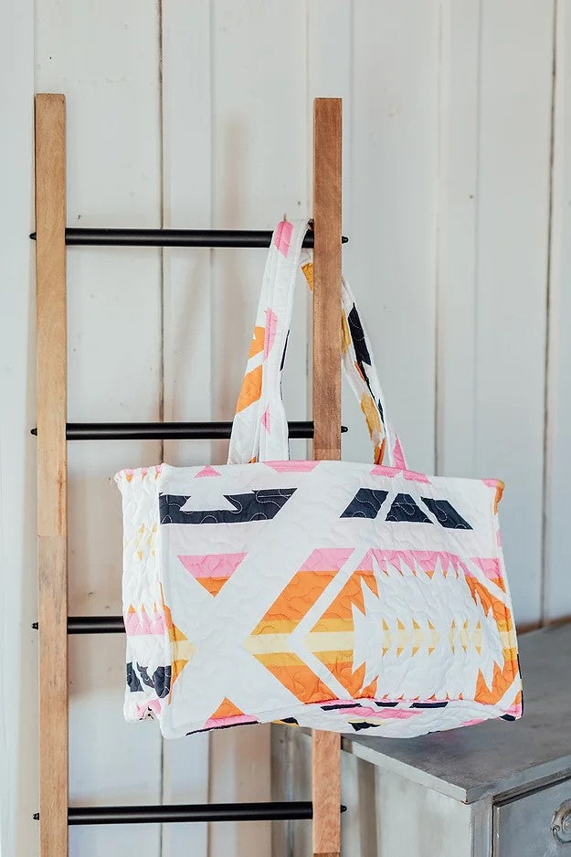 Quilted Tote Bag