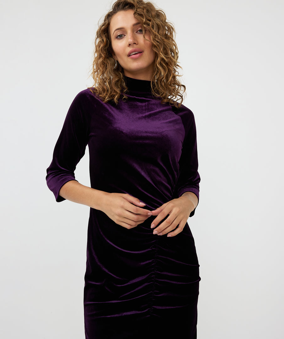 Velour Dress