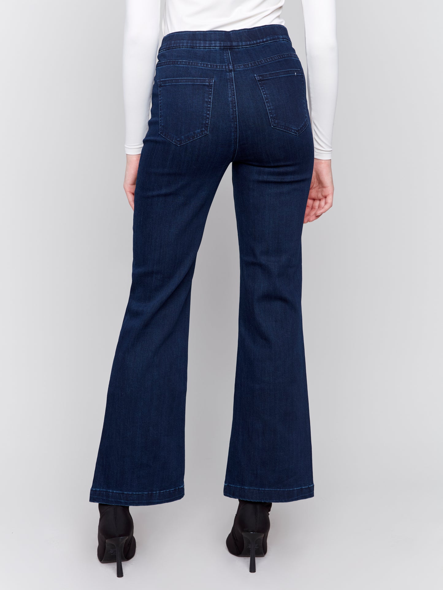 Pull On Flare Leg Pant