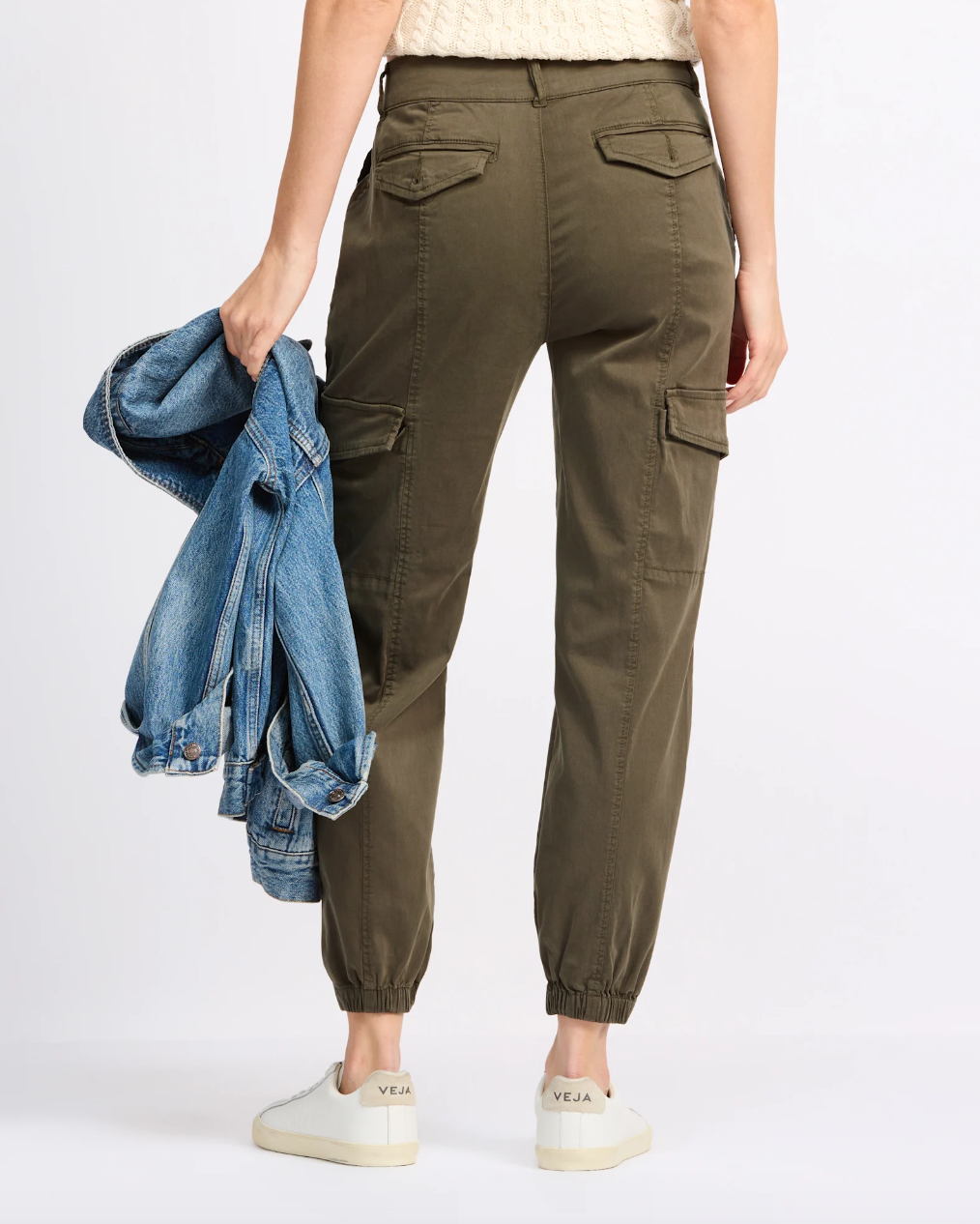 Isabel Utility Chino Jogger Pants