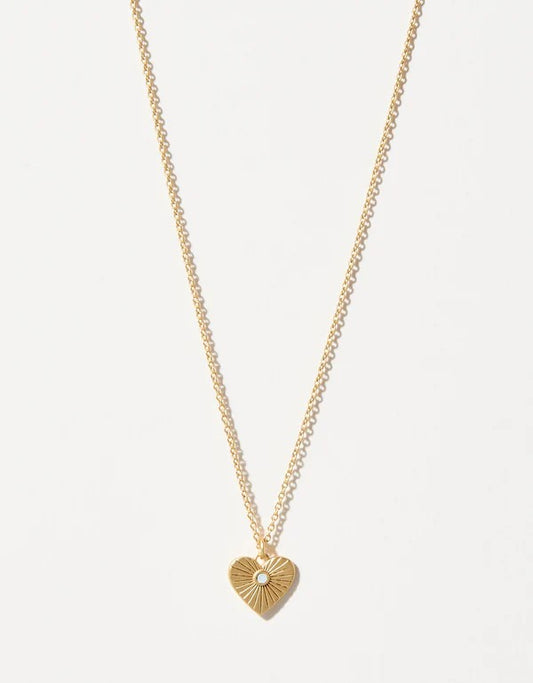 Heart of Gold Heart Necklace