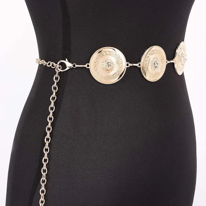 Multi Metal Chain Belt