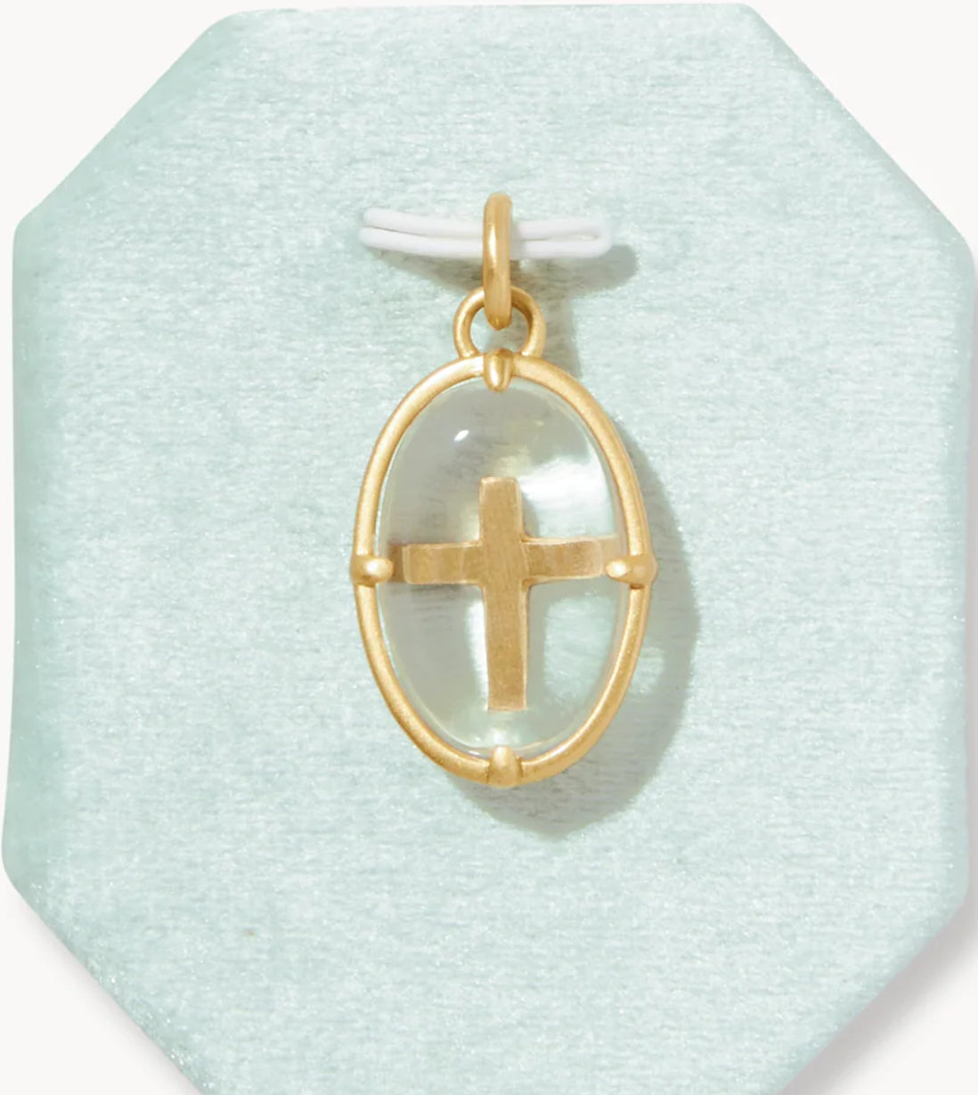 Faithful Cross Charm