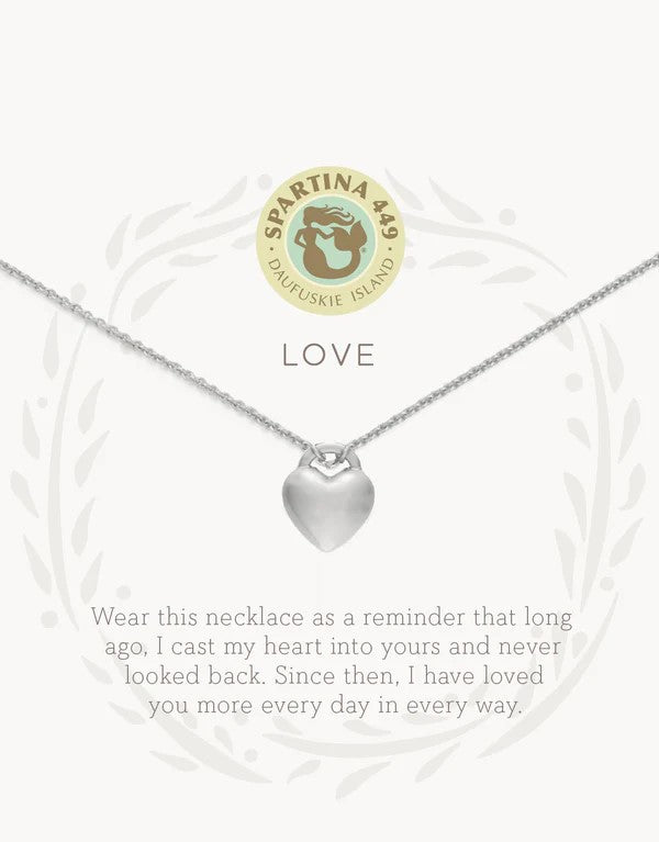 Sea La Vie Love Heart Necklace