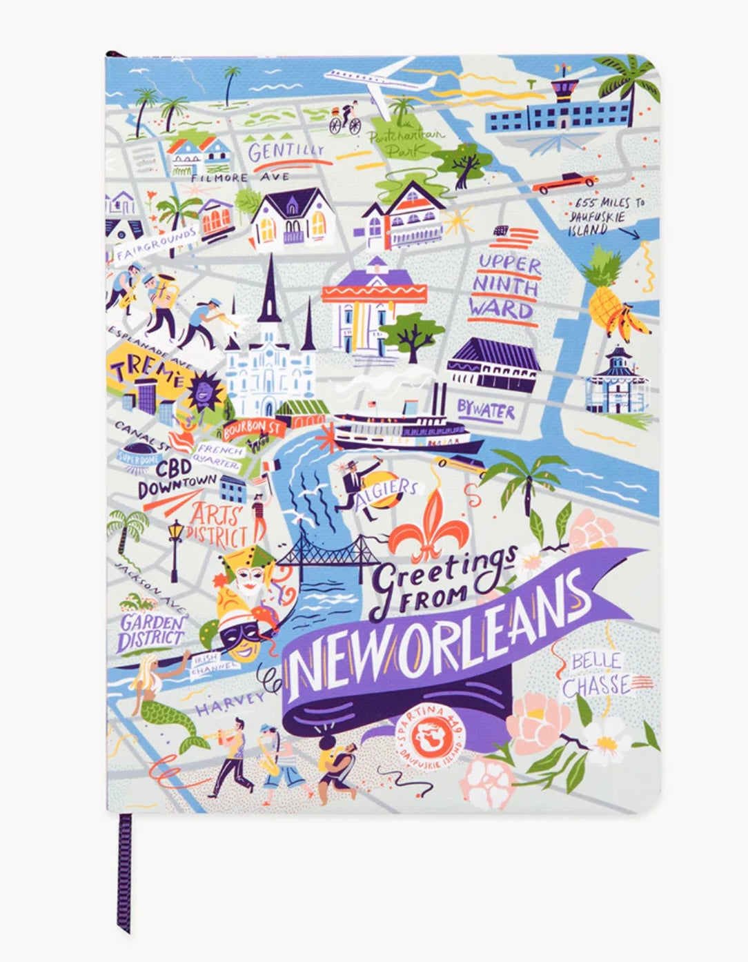 Ruled New Orleans Notebook