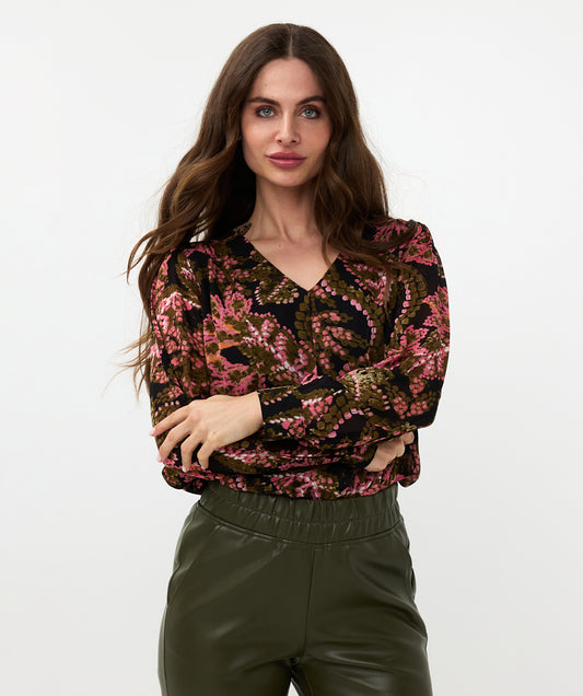 V-Neck Blouse