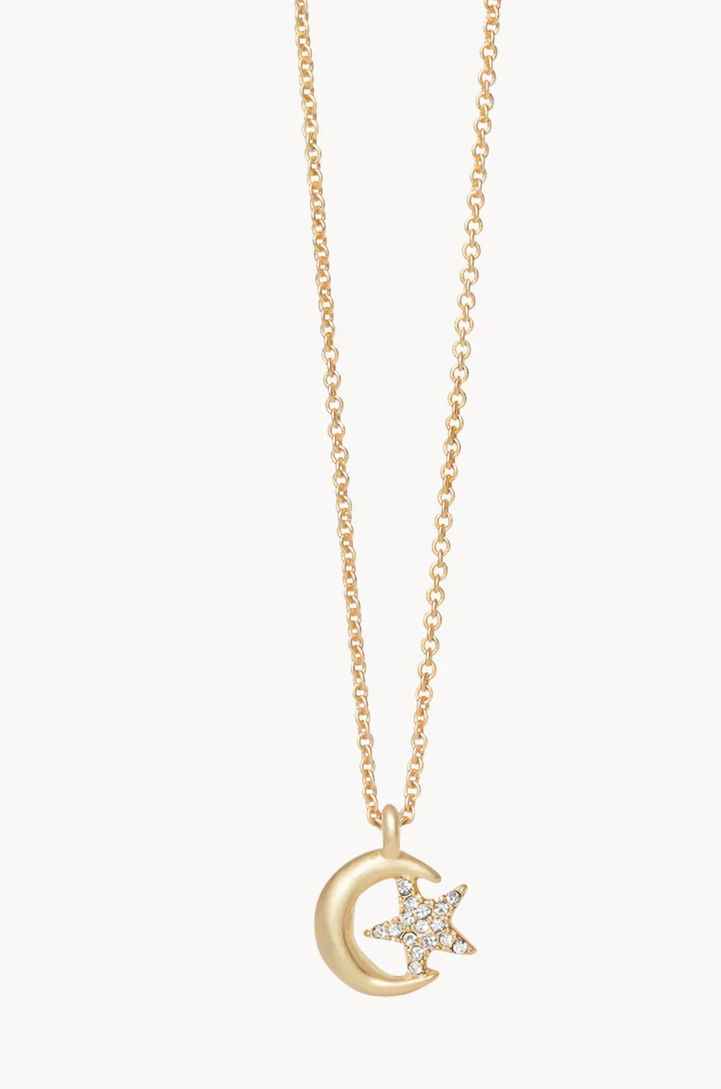 Sea La Vie Shooting Star/ Moon Star Necklace