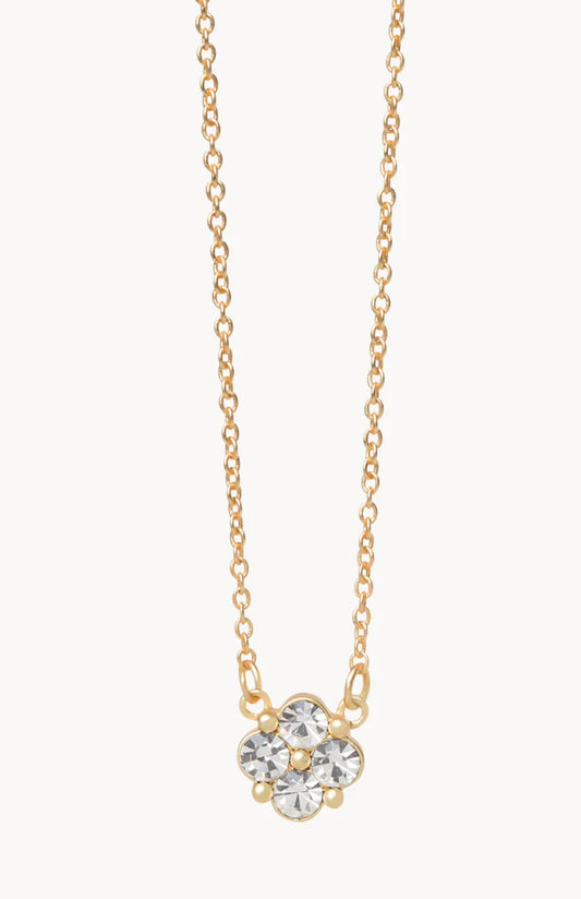 Sea La Vie Blessed/ Crystal Clover Necklace