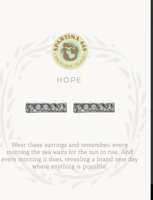 Sea La Vie Hope/ Horizon Stud Earrings