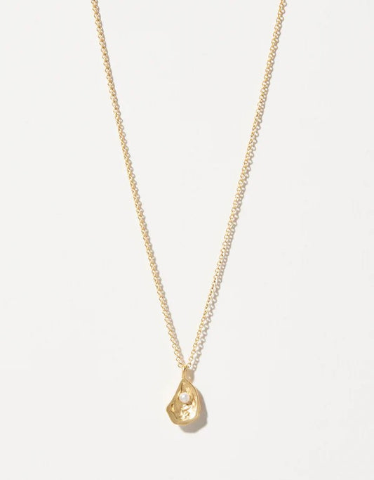 Seas the Day Oyster Necklace