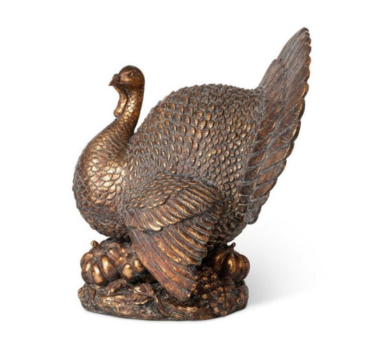 Park Hill Bronze Theo Turkey Centerpiece