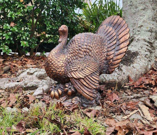 Park Hill Bronze Theo Turkey Centerpiece